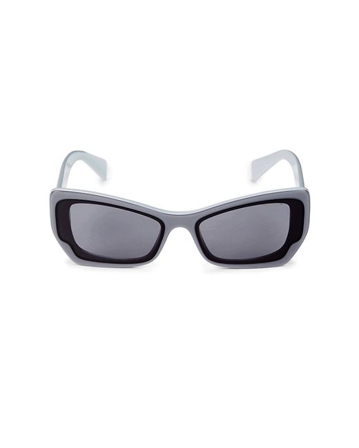 Miu Miu 60MM Rectangular Sunglasses