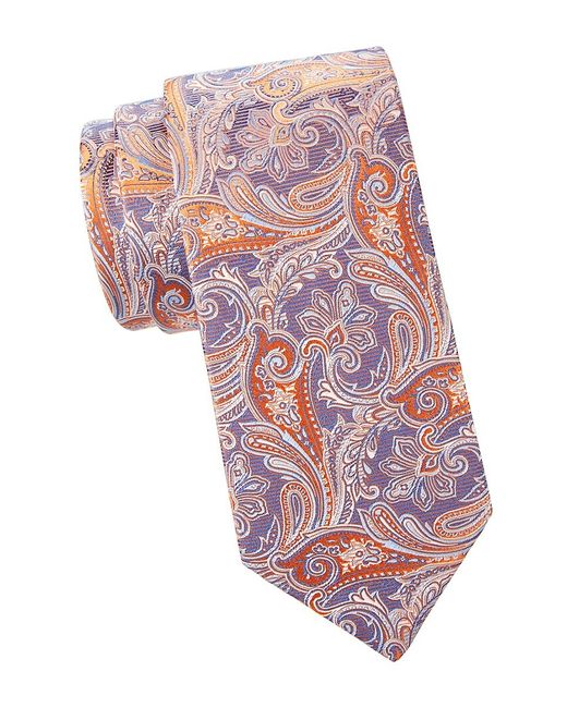 Eton Printed Silk Tie