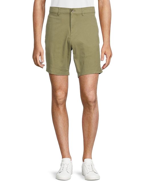 Saks Fifth Avenue Made in Italy Saks Fifth Avenue Flat Front Chino Shorts 30