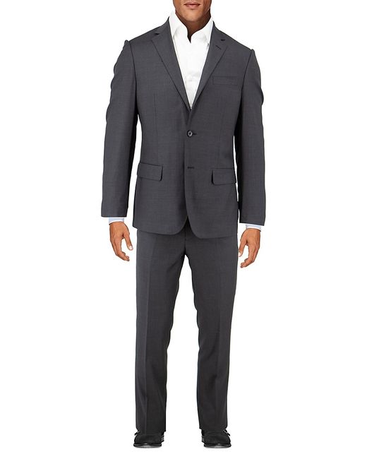 Tiglio Luxe Perennial Modern Fit Wool Suit 38 S