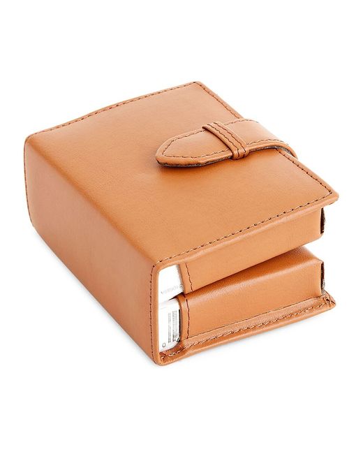 ROYCE New York 3-Piece Leather Playing Card Case