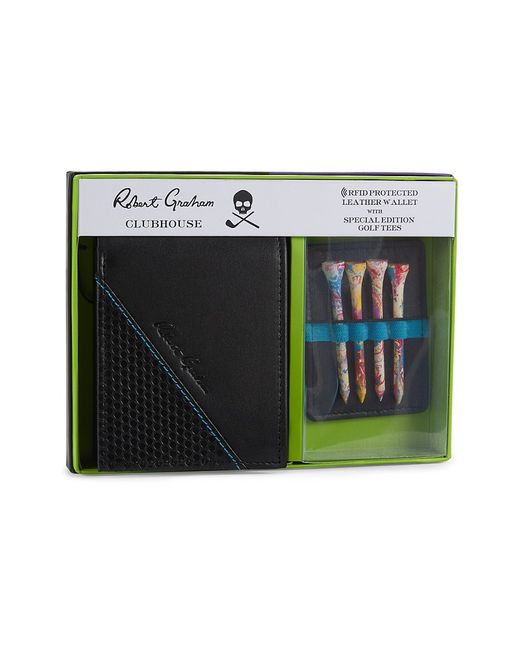 Robert Graham Eagle 2-Piece Bi Fold Wallet Golf Tee Gift Set