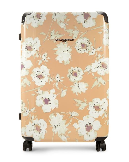 Karl Lagerfeld Dune 28 Inch Floral Hardshell Spinner Suitcase