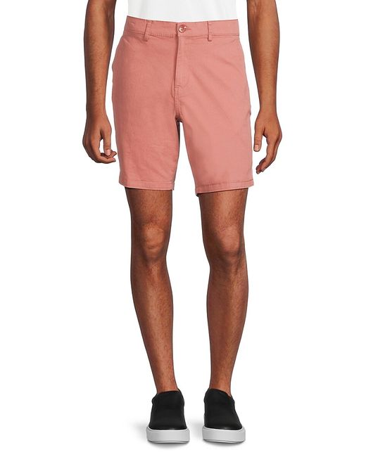 Saks Fifth Avenue Made in Italy Saks Fifth Avenue Flat Front Chino Shorts