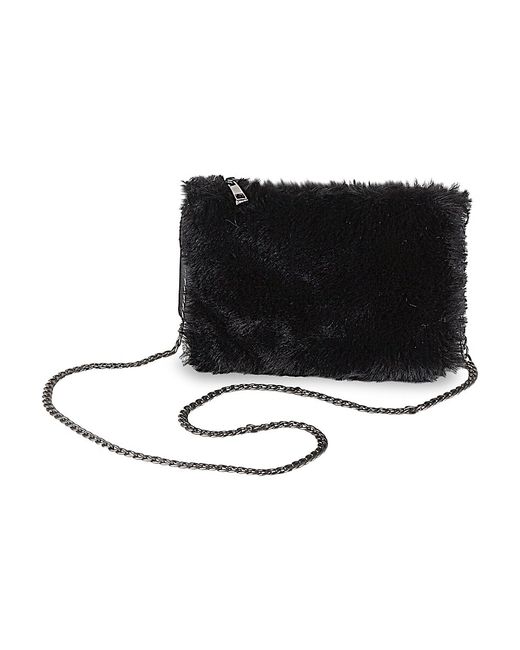 Luxe Faux Fur Faux Fur Crossbody Bag
