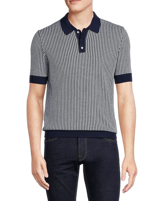 Max 'N Chester Jacquard Sweater Polo