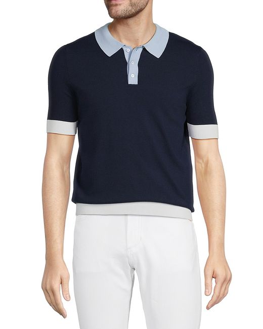 Max 'N Chester Contrast Sweater Polo