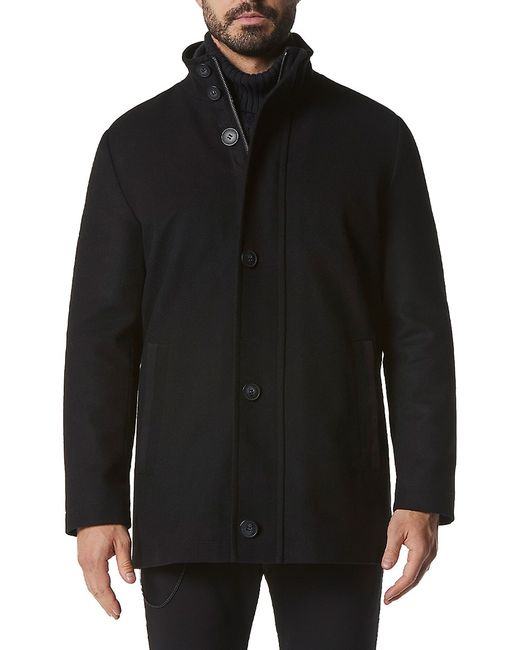 Andrew Marc Quilted Wool Blend Jacket