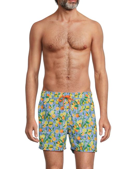 Siamo Verano Lemon Print Swim Shorts