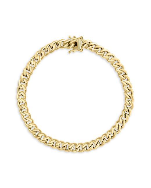 Effy 14K Cuban Chain Bracelet