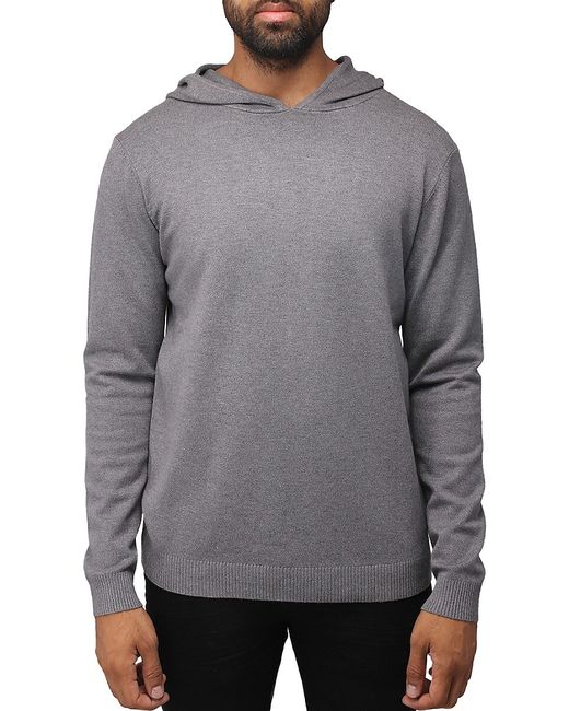X Ray Mens Solid Hooded Sweater