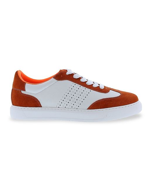 English Laundry Bernard Colorblock Leather Suede Sneakers