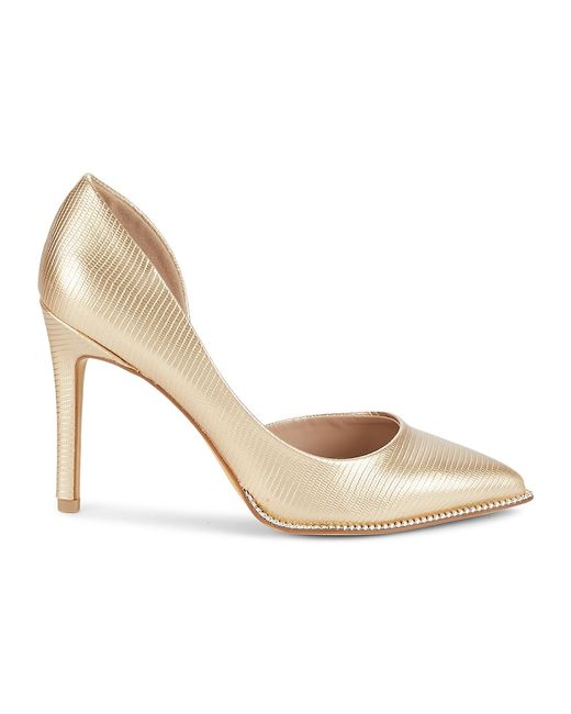 BCBGeneration Harnoy Embossed Point Toe Stiletto Pumps