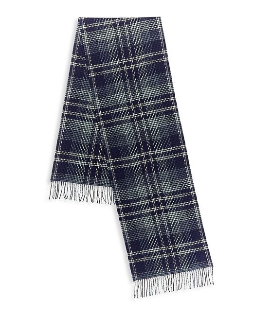 Saks Fifth Avenue Made in Italy Saks Fifth Avenue Plaid Wool Scarf
