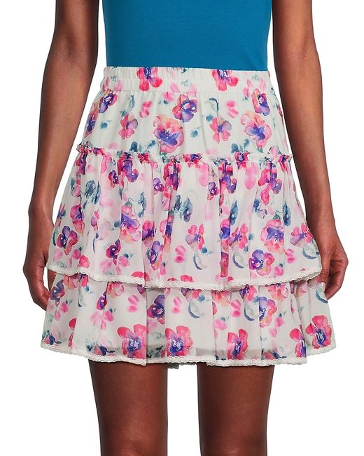 Allison New York Ruffle Mini Skirt XS
