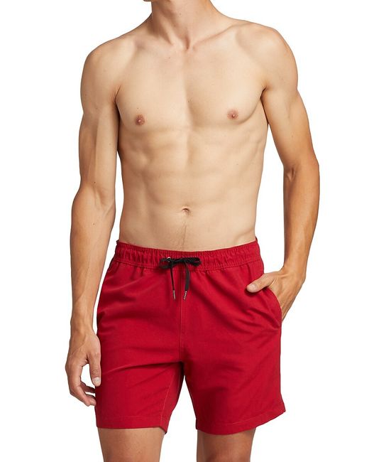 Saks Fifth Avenue Made in Italy Saks Fifth Avenue Classic Swim Shorts