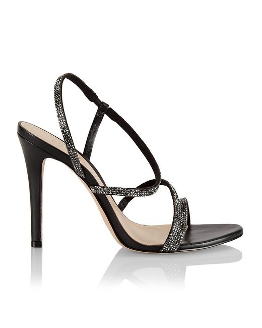 Schutz Mariah Crystal-Embellished Stiletto Sandals