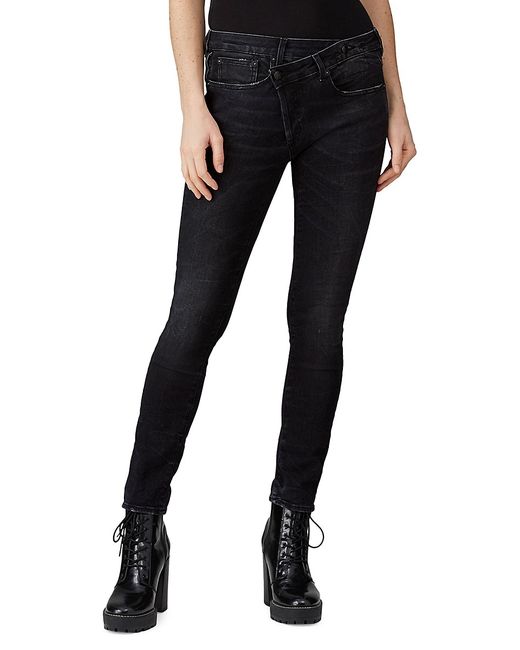 Equipment Asymmetric Mid Rise Skinny Fit Jeans 26 2-4