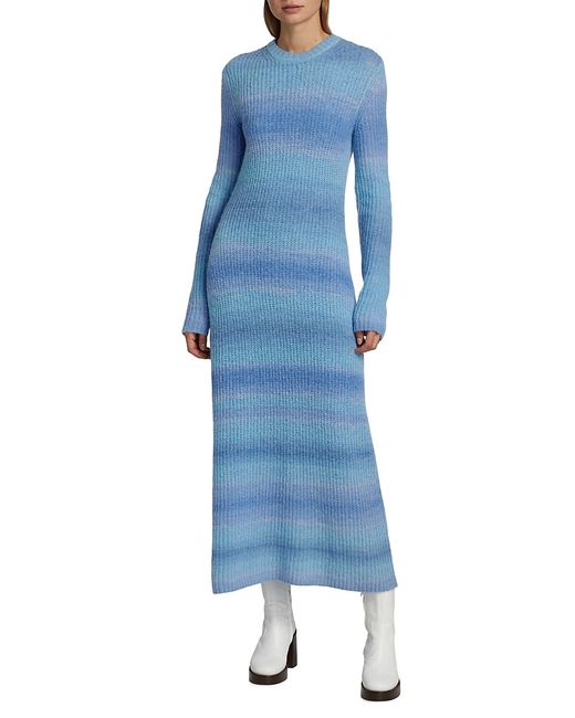 Vince Space Dye Midi Dress L