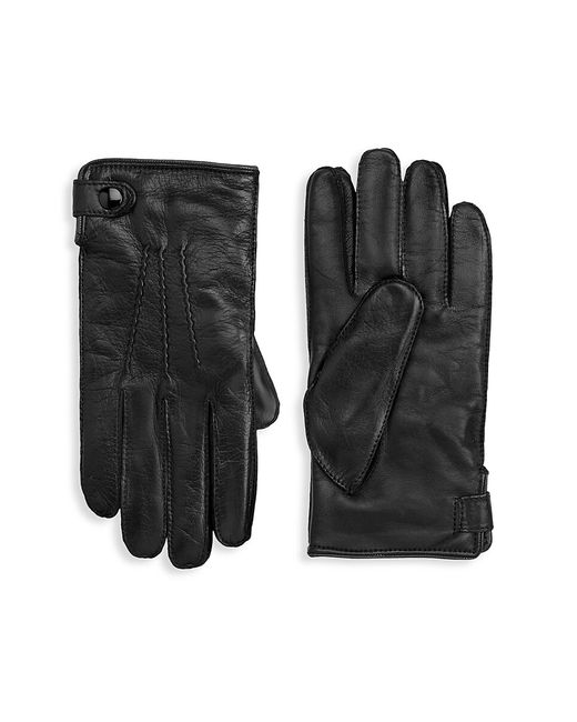 Saks Fifth Avenue Made in Italy Saks Fifth Avenue Leather Touch Tech Gloves S