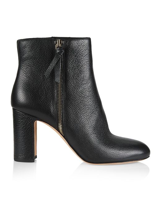 Kate Spade New York Knott Zip Leather Ankle Boots 10.5 W