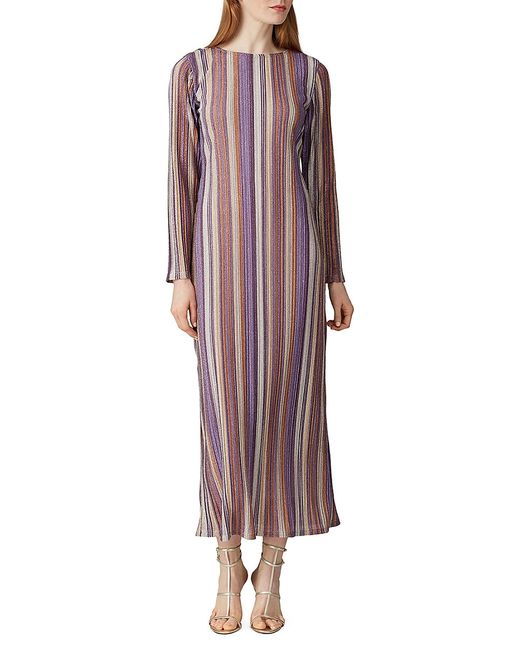 Kendall and Kylie Striped Midi Dress