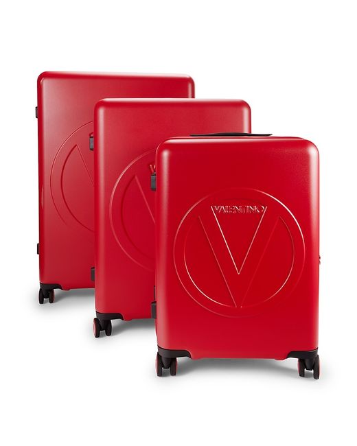 Valentino Bags by Mario Valentino Colombus Logo 3-Piece Luggage Set