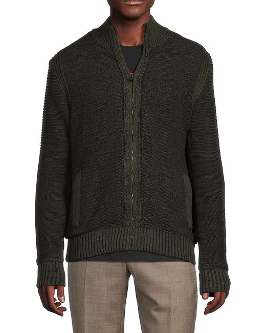 X Ray Mens Fleece Lined Zip Up Sweater XXXXL