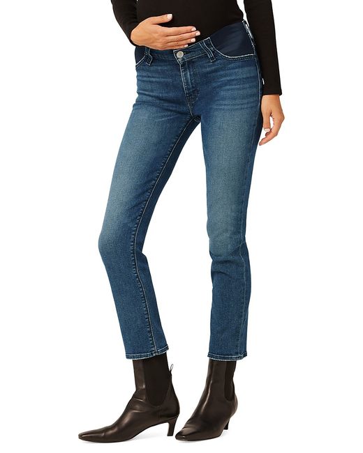 Hudson Nico Mid Rise Straight Ankle Maternity Jeans 23 00