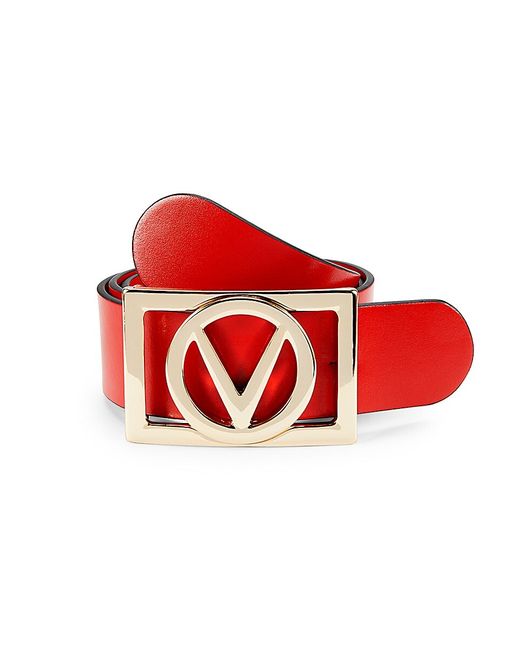 Valentino Bags by Mario Valentino Dolly XS Logo Leather Belt