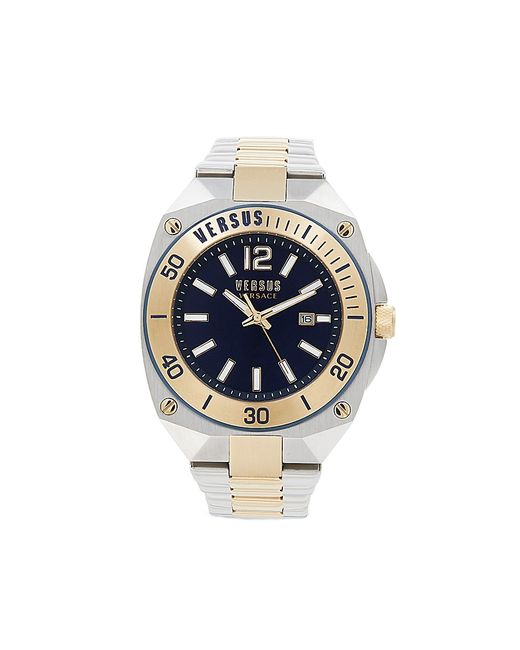 Versus 48MM Two Tone Stainless Steel Bracelet Watch