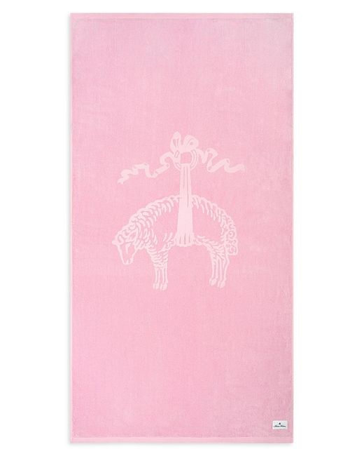 Brooks Brothers Graphic Beach Towel