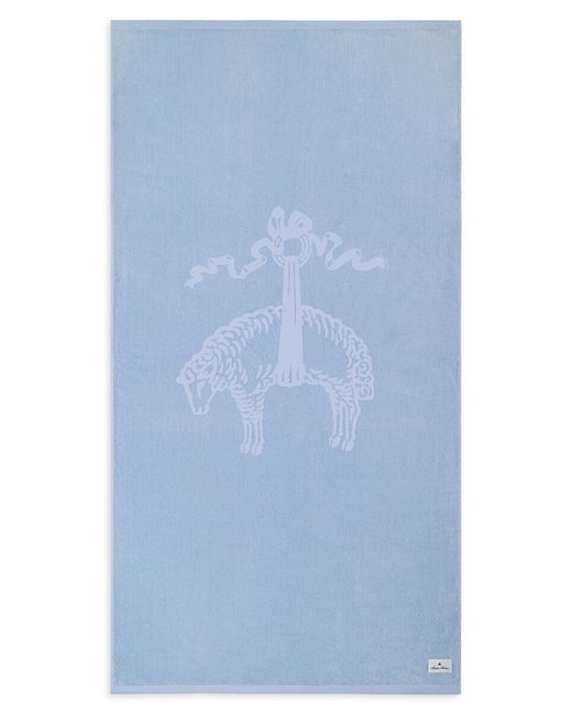 Brooks Brothers Graphic Beach Towel