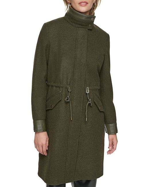 Andrew Marc Chesme Wool Blend Anorak Coat XL