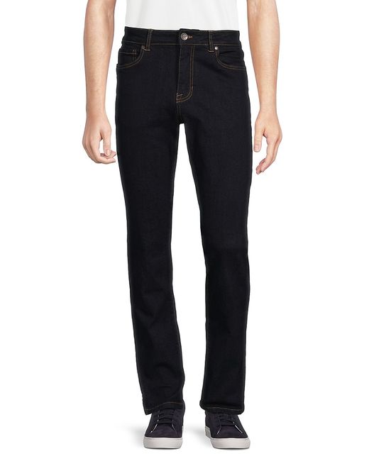 Ben Sherman High Rise Solid Straight Jeans 30 32