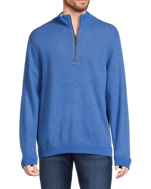 Tommy Bahama Flipside Zip Up Pullover S