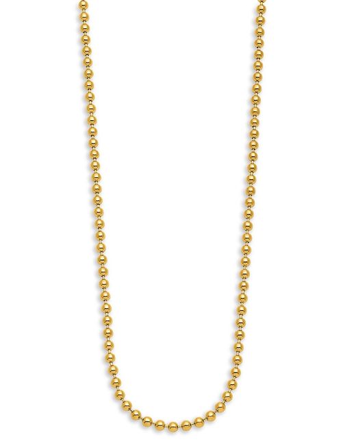 Saks Fifth Avenue Made in Italy Saks Fifth Avenue 14K Beaded 18 Chain Necklace