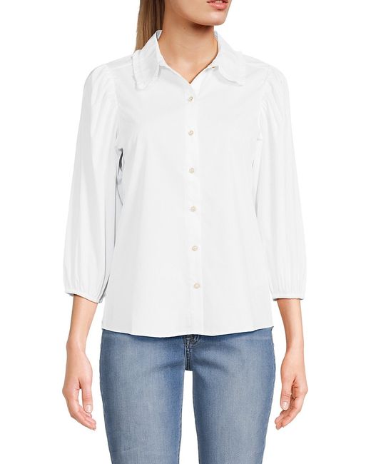 Nanette Nanette Lepore Solid Shirt XS