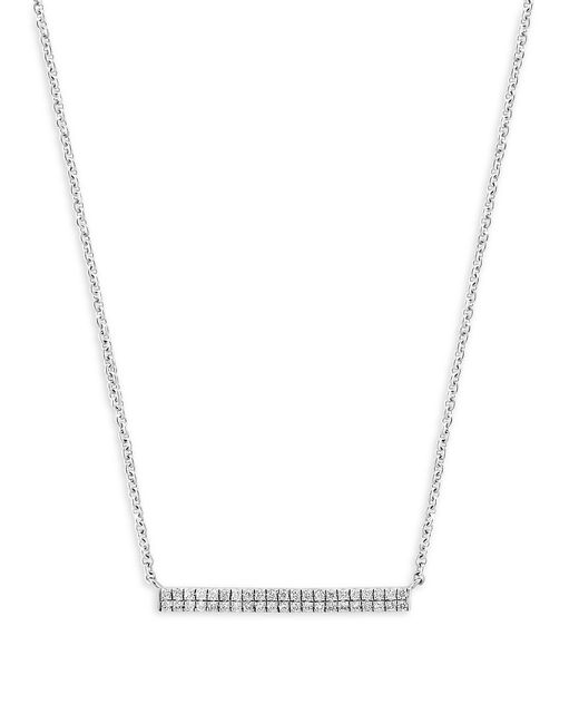 Effy ENY Sterling 0.12 TCW Diamond Necklace