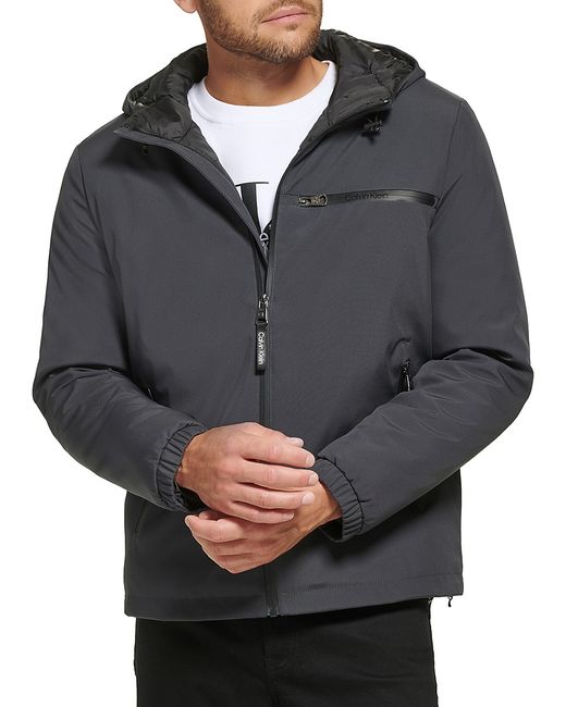 Calvin Klein Logo Hooded Jacket XXL