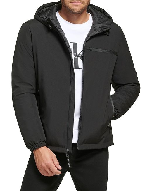 Calvin Klein Logo Hooded Jacket XXL