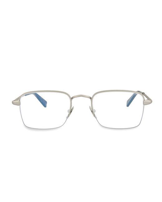 Brioni 50MM Rectangle Eyeglasses