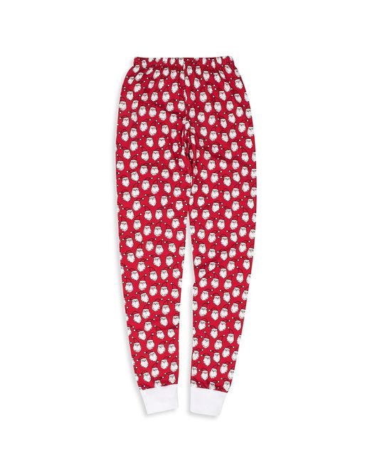 Kissy Kissy Adult Santa Print Cotton Pajama Pants M