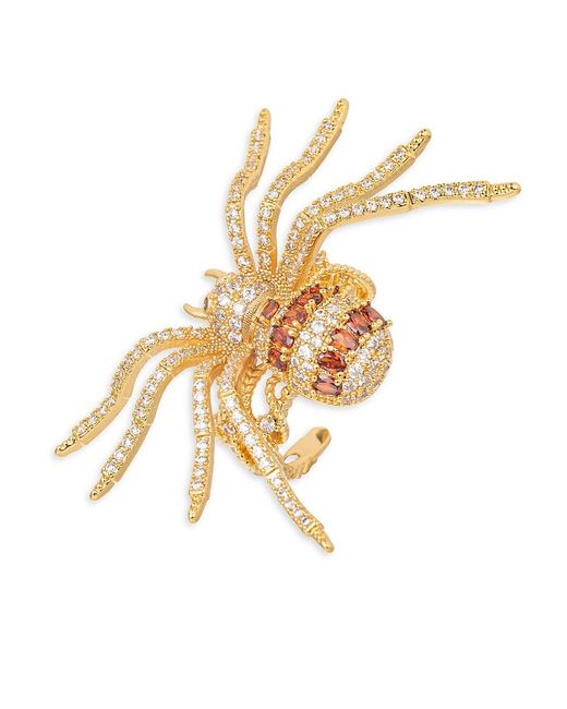 Eye Candy LA Luxe 18K Goldplated Crawler Spider Adjustable Ring