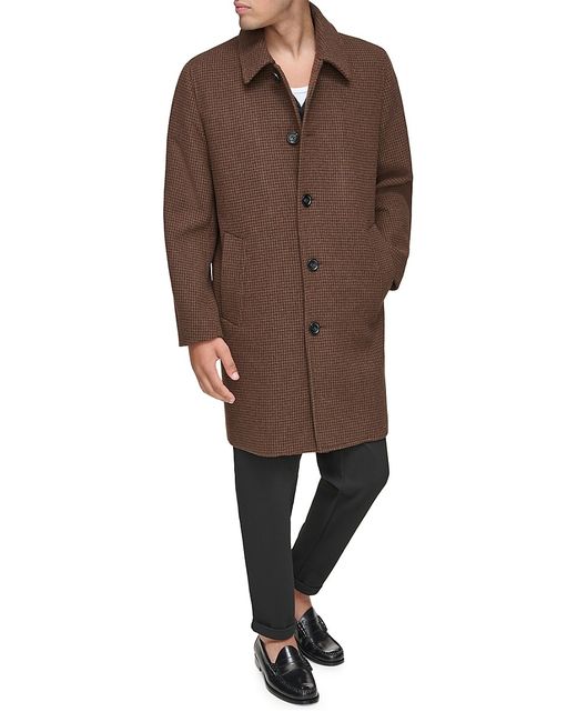Andrew Marc Rennell Relaxed Fit Wool Blend Coat XXL