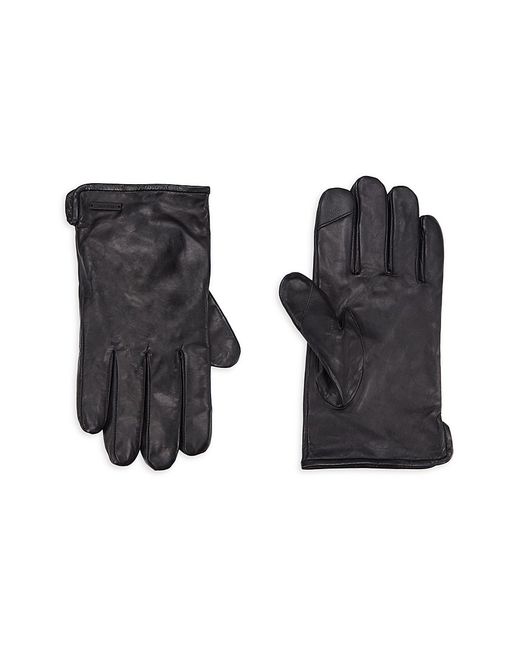 Calvin Klein Leather Gloves L