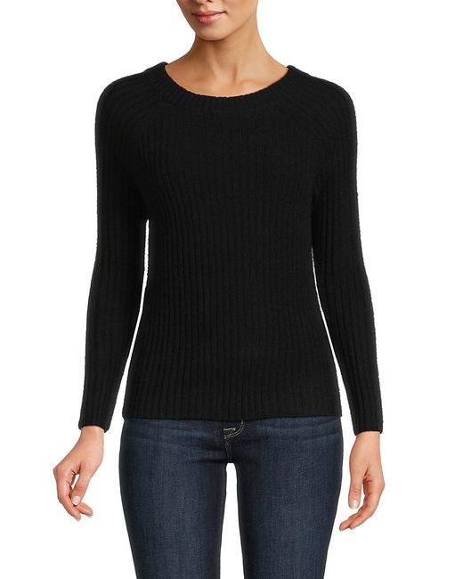 Amicale Ribbed Cashmere Sweater L