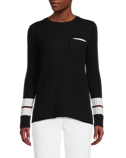 Amicale Pocket Cashmere Sweater L