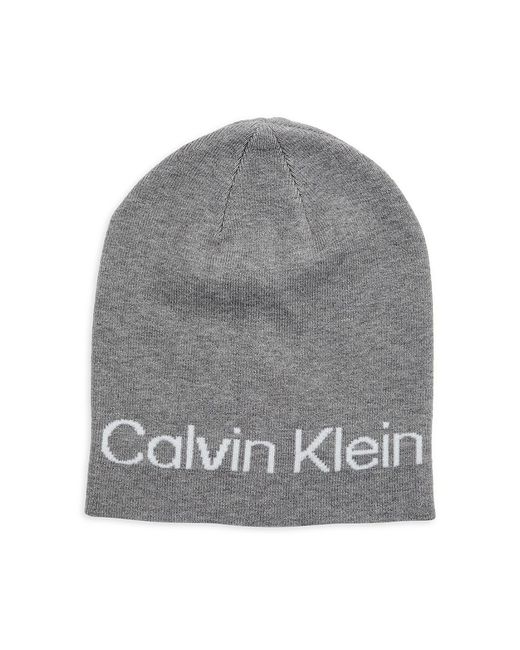 Calvin Klein Logo Beanie