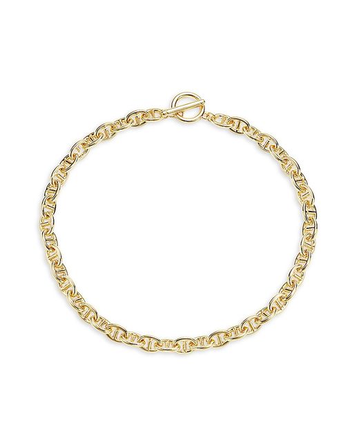 Argento Vivo Studio 14K Goldplated Link Chain Necklace